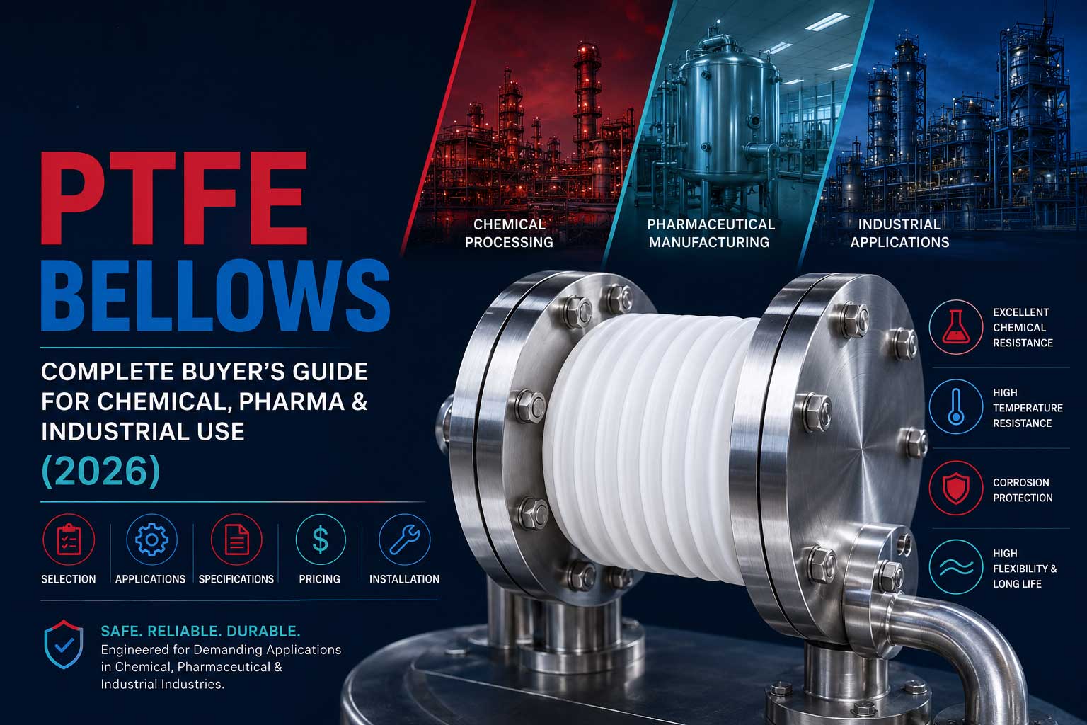 PTFE Bushes in Pumps, Valves & Agitators: Zero-Maintenance Bearing Solution